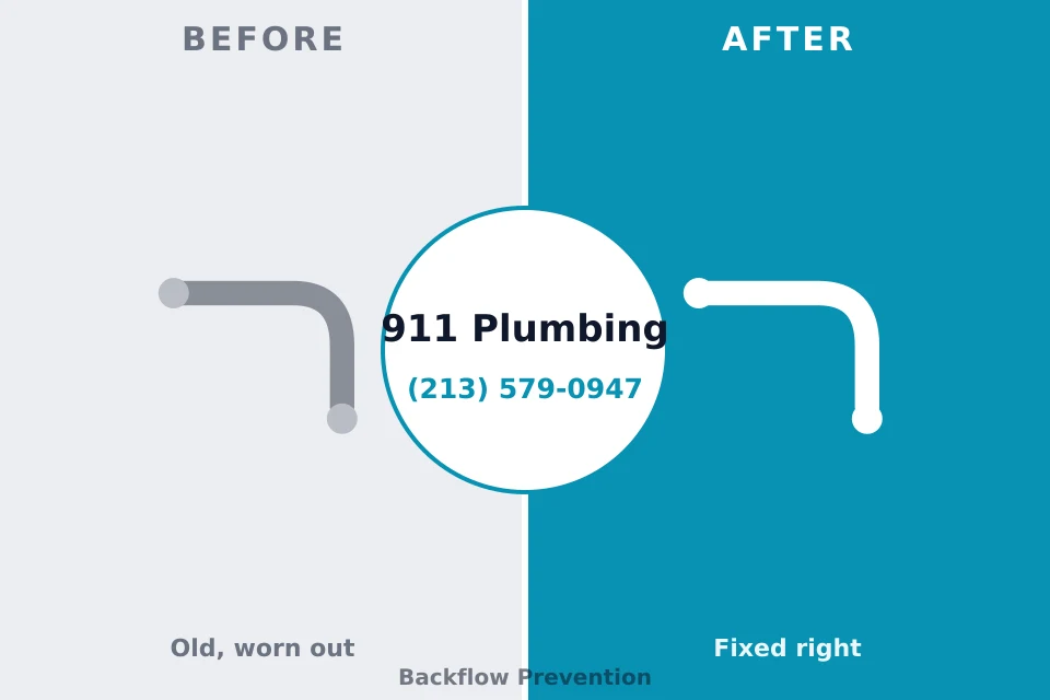 Before and after: plumbing company Mount Washington, KY